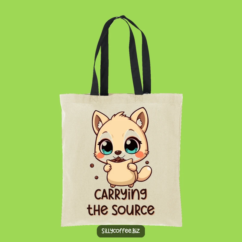 Funny Coffee Bean Tote Bag: Bean Bag Haul, Your Humorous Gift